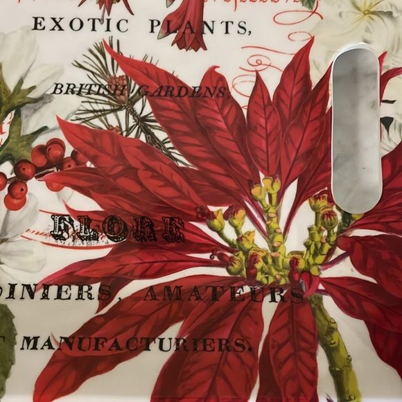 🆕 Michel Design Works-Melamine Serveware Medium Tray-Merry Bright - Picture 3 of 8